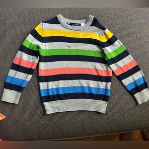 The Children’s Place Boys Multicolor Stripe Knit Sweater Size-3T